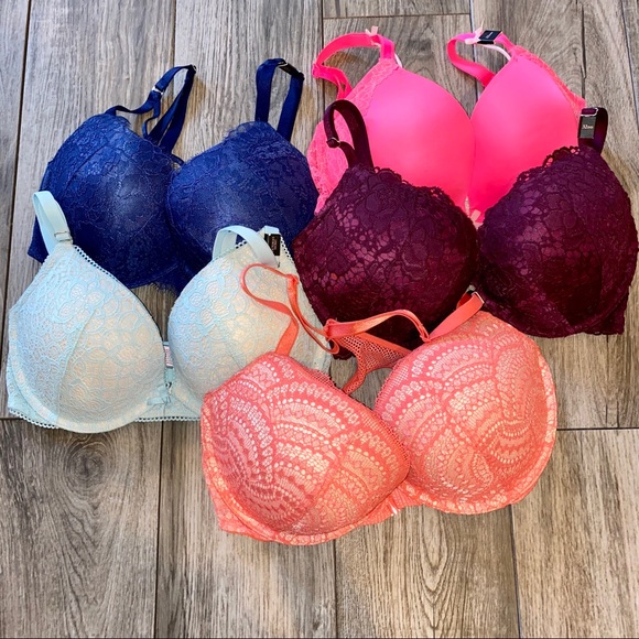 Victoria's Secret Other - 5/$125 Victoria’s Secret Push-up Bras 32DD